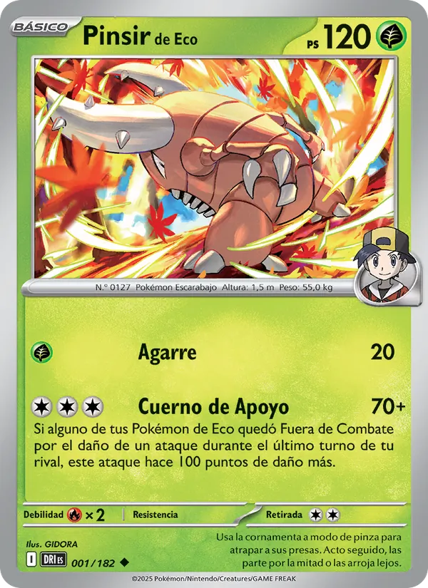Pinsir de Eco Rivales Predestinados 001/182