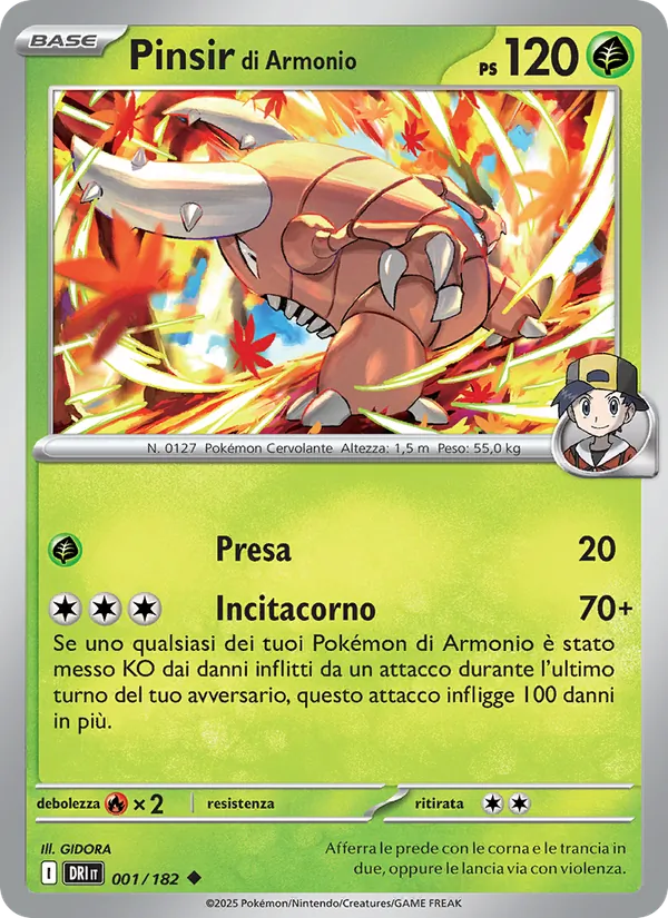 Pinsir di Armonio Rivali Predestinati 001/182