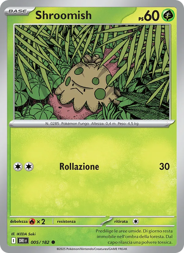 Shroomish Rivali Predestinati 005/182