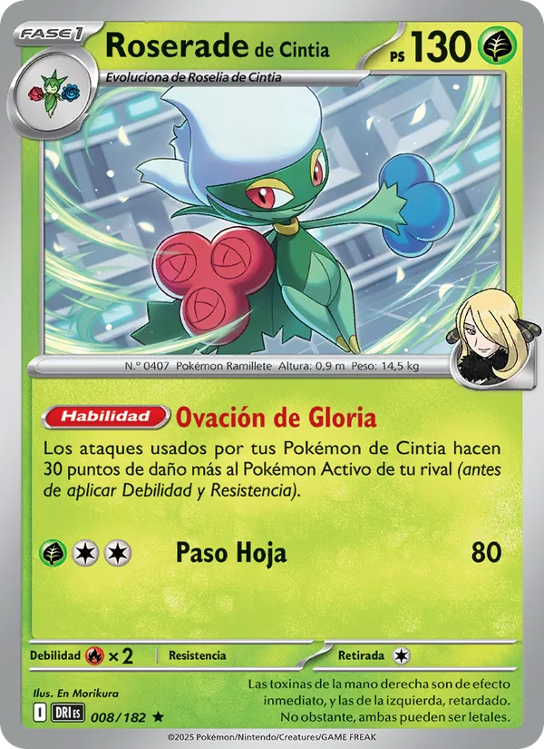 Roserade de Cintia Rivales Predestinados 008/182