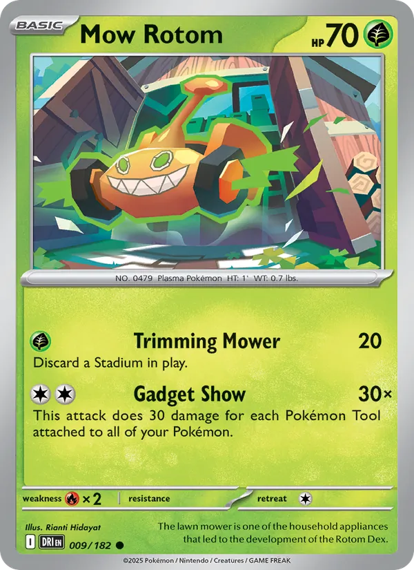 Mow Rotom Destined Rivals 009/182