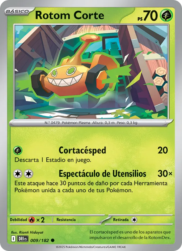 Rotom Corte Rivales Predestinados 009/182