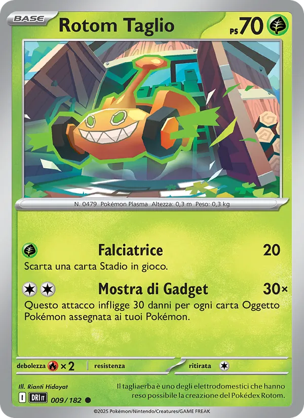 Rotom Taglio Rivali Predestinati 009/182