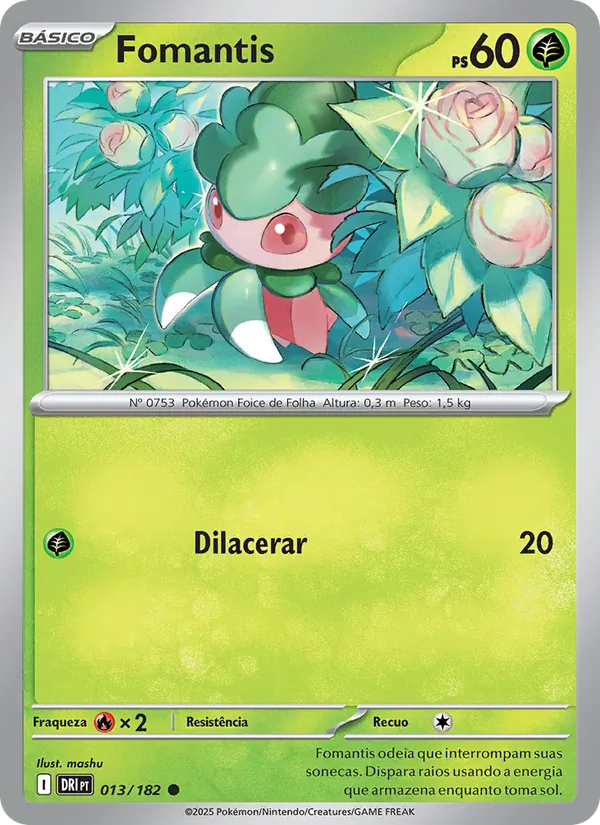 Fomantis Rivais Predestinados 013/182
