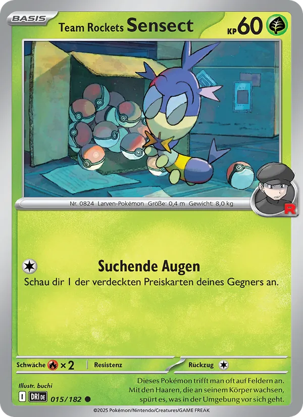 Team Rockets Sensect Ewige Rivalen 015/182