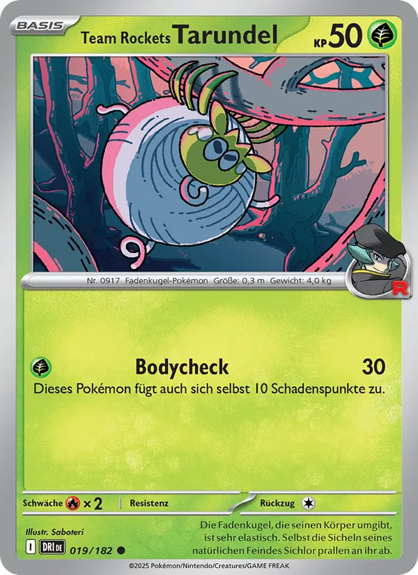 Team Rockets Tarundel Ewige Rivalen 019/182