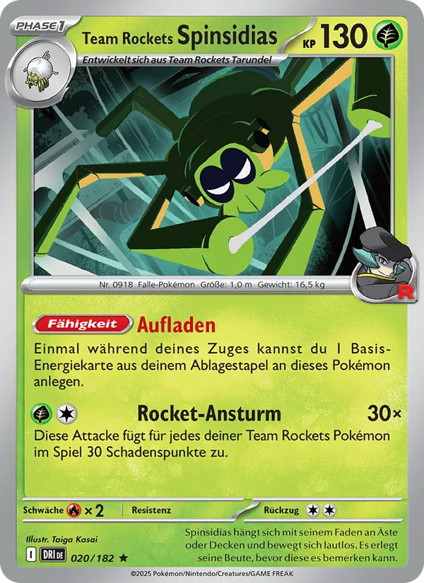 Team Rockets Spinsidias Ewige Rivalen 020/182