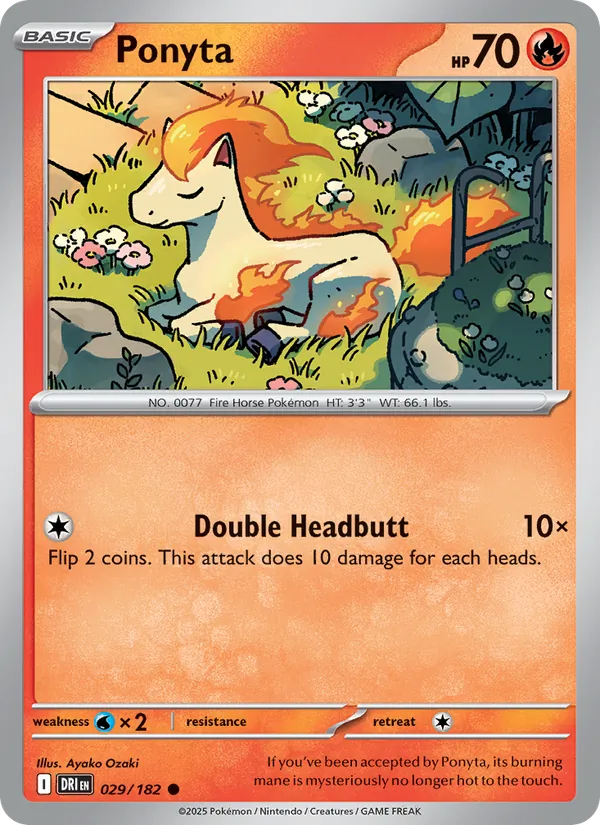 Ponyta Destined Rivals 029/182