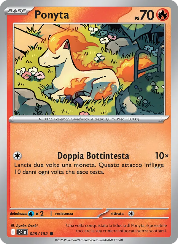Ponyta Rivali Predestinati 029/182