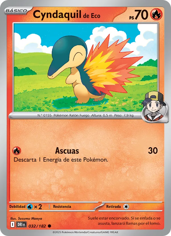 Cyndaquil de Eco Rivales Predestinados 032/182