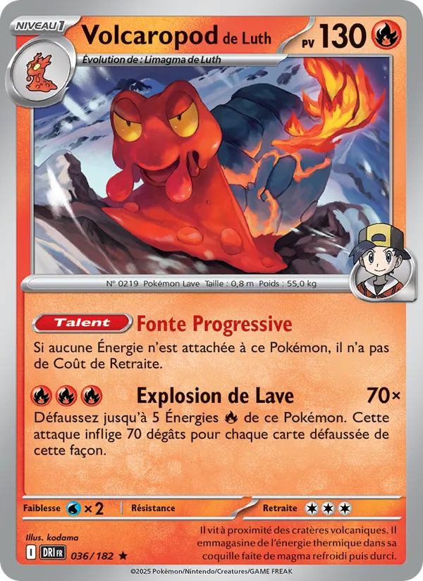 Volcaropod de Luth Rivalités Destinées 036/182