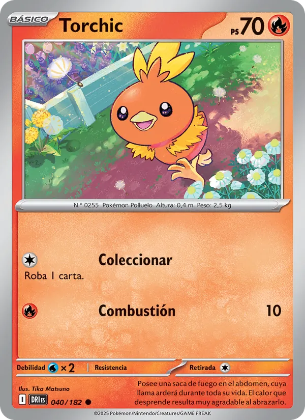 Torchic Rivales Predestinados 040/182