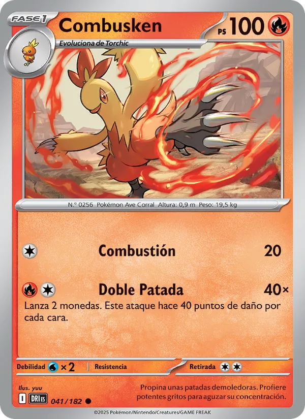 Combusken Rivales Predestinados 041/182