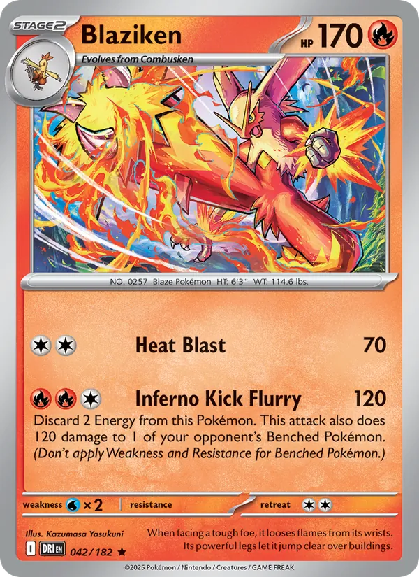 Blaziken Destined Rivals 042/182