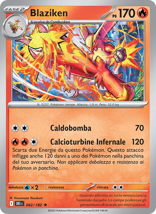 Blaziken Rivali Predestinati 042/182