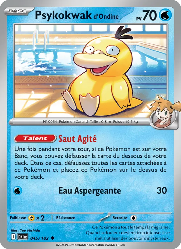 Psykokwak d'Ondine Rivalités Destinées 045/182