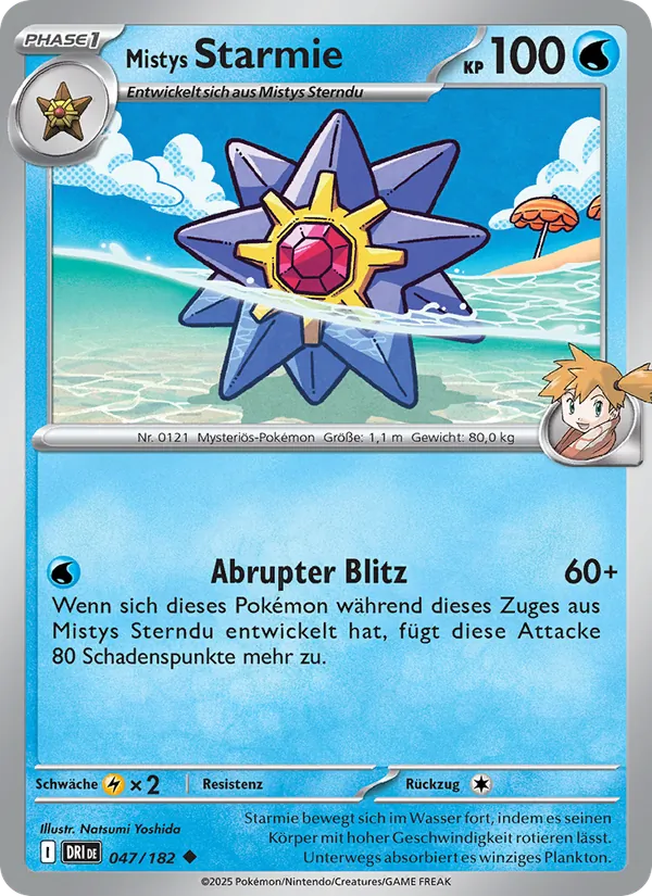 Mistys Starmie Ewige Rivalen 047/182