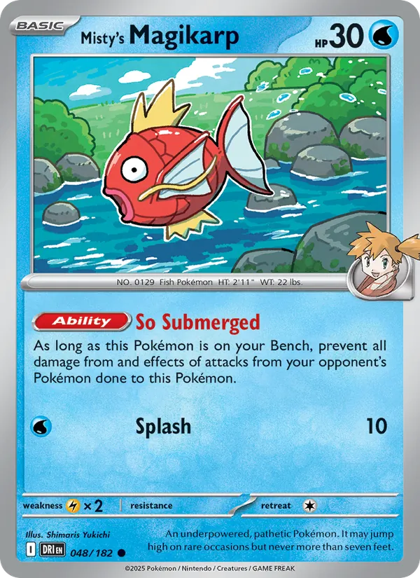 Misty's Magikarp Destined Rivals 048/182