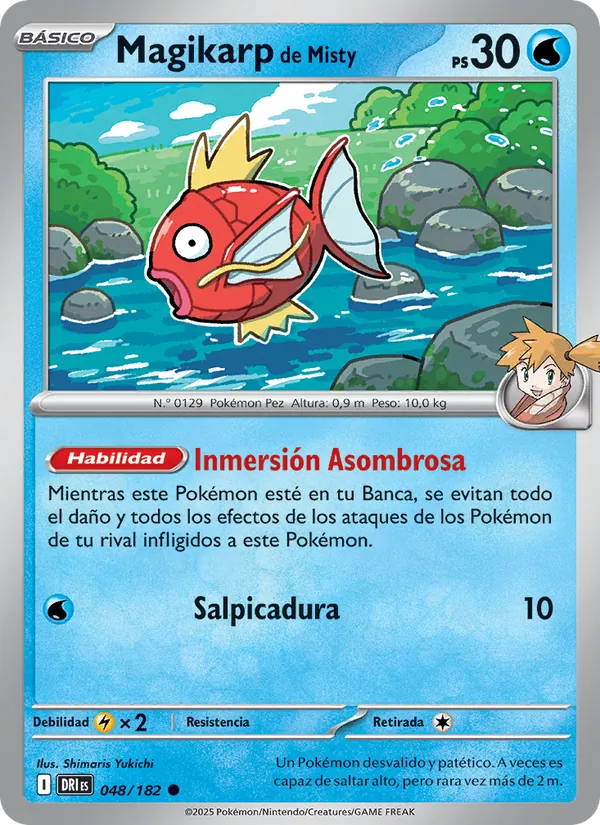 Magikarp de Misty Rivales Predestinados 048/182
