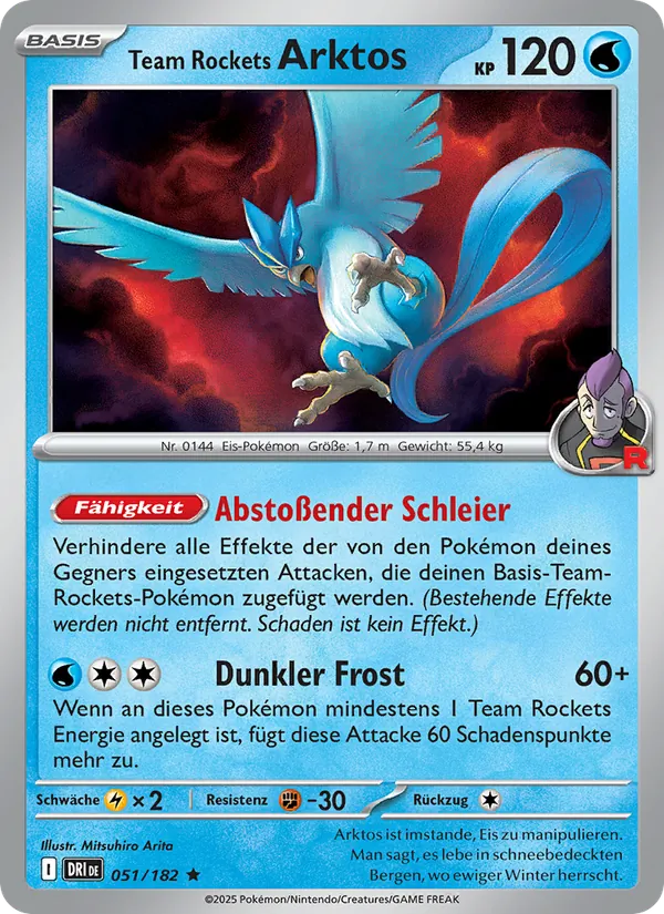 Team Rockets Arktos Ewige Rivalen 051/182