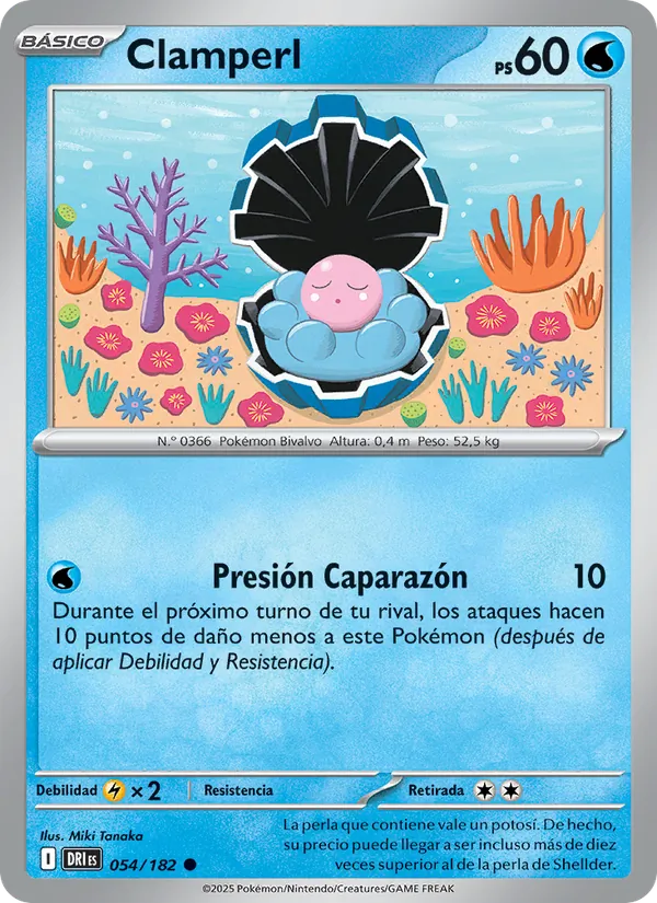 Clamperl Rivales Predestinados 054/182
