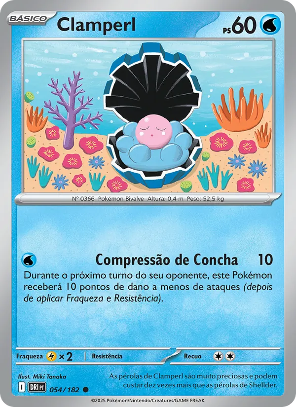Clamperl Rivais Predestinados 054/182