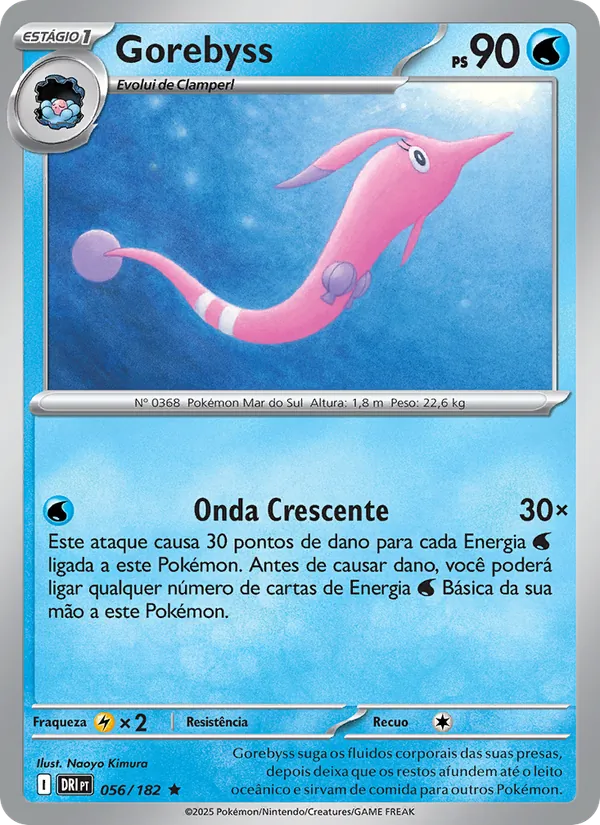 Gorebyss Rivais Predestinados 056/182