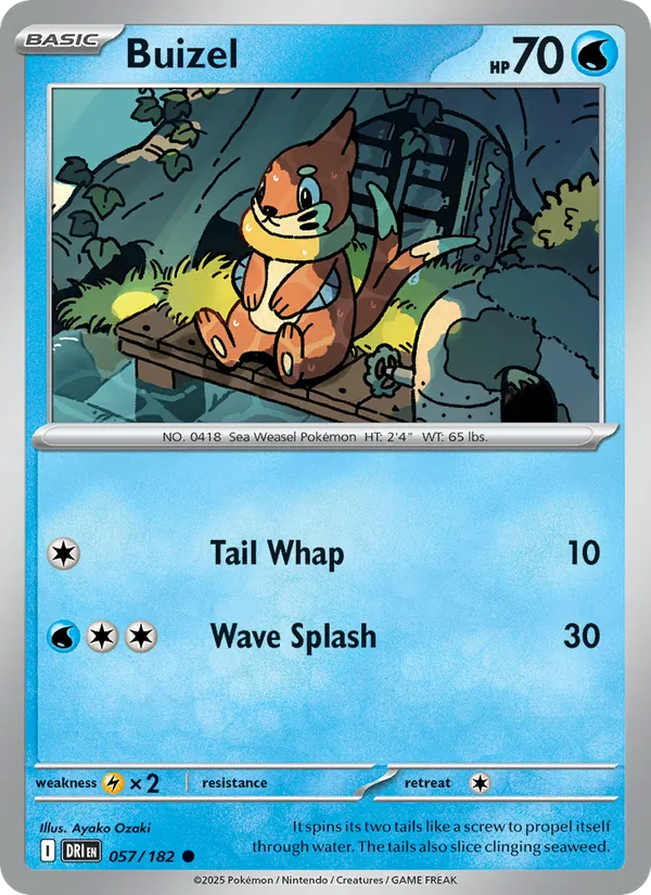 Buizel Destined Rivals 057/182