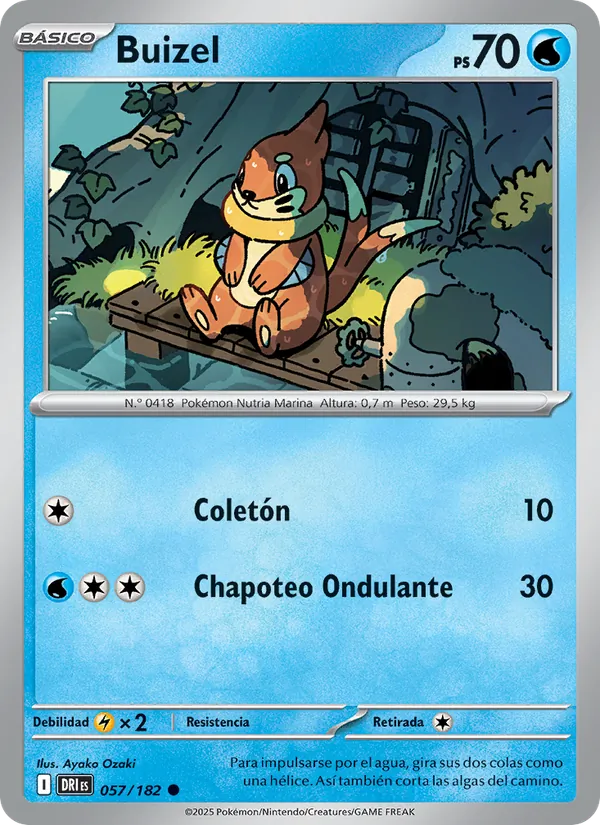 Buizel Rivales Predestinados 057/182