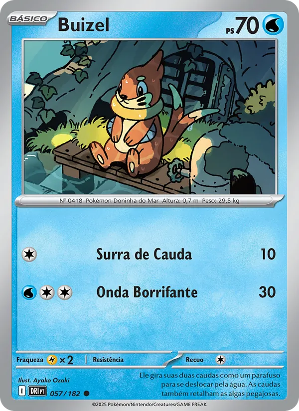 Buizel Rivais Predestinados 057/182