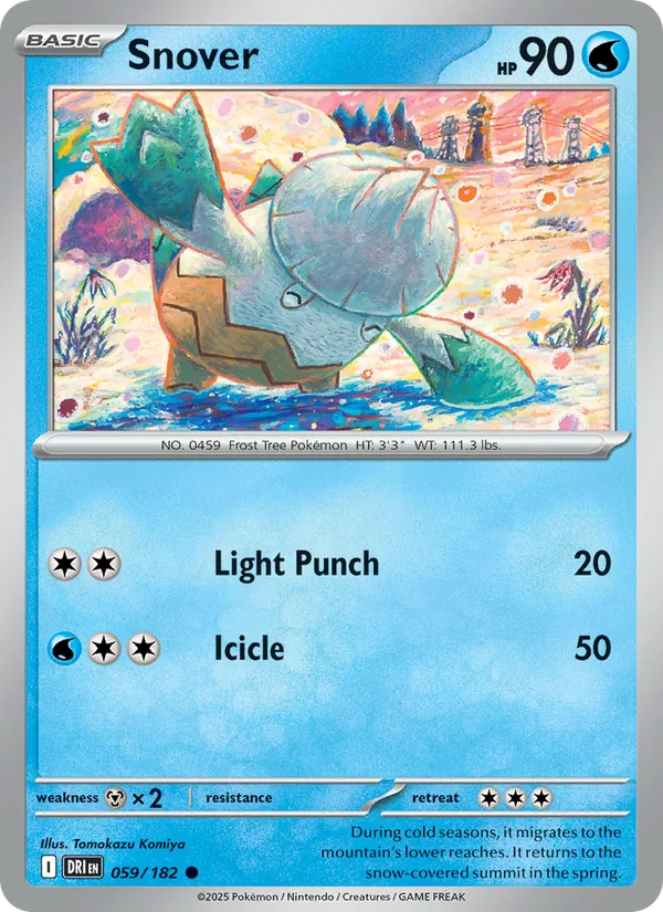 Snover Destined Rivals 059/182