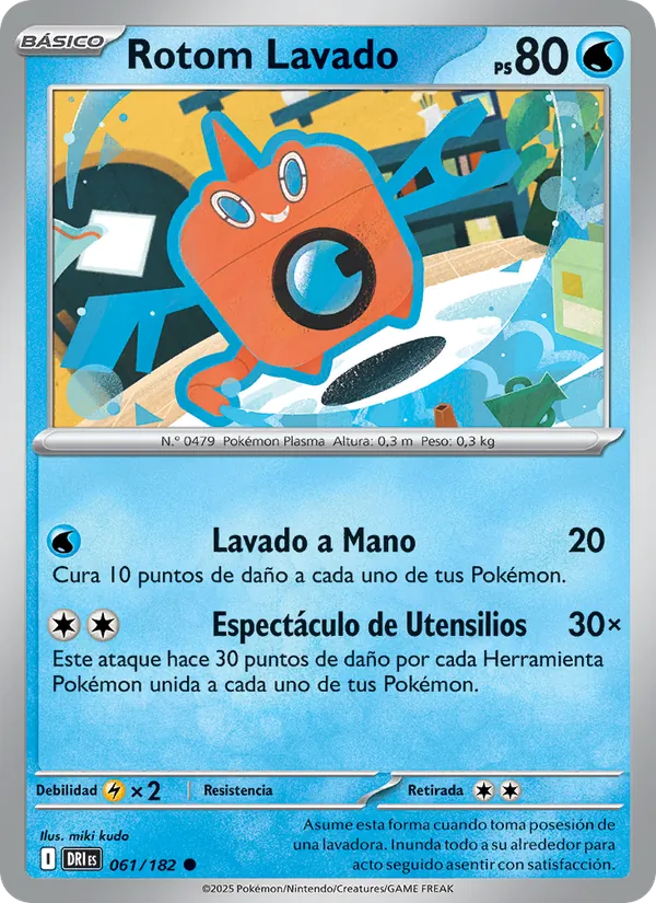 Rotom Lavado Rivales Predestinados 061/182