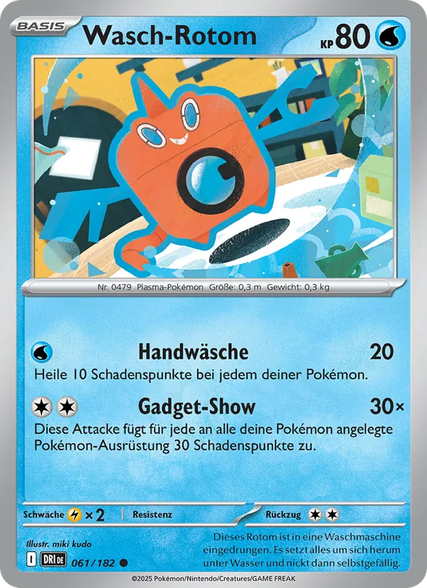 Wasch-Rotom Ewige Rivalen 061/182