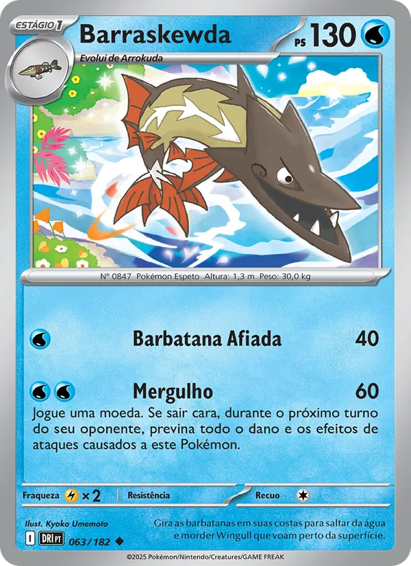 Barraskewda Rivais Predestinados 063/182