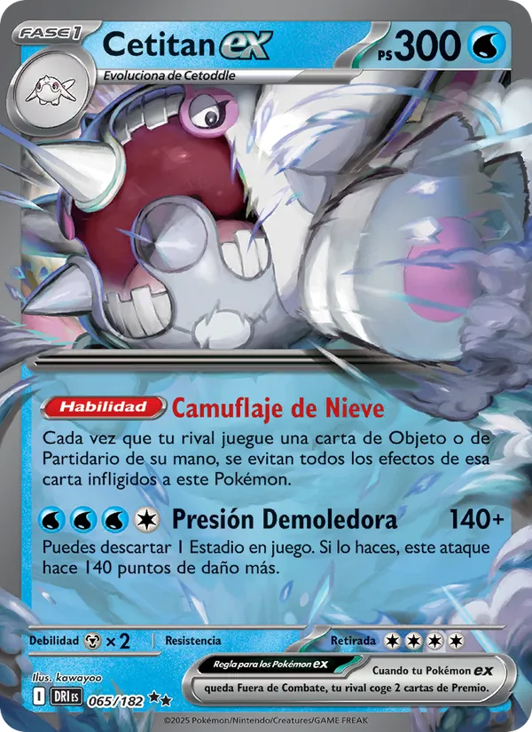 Cetitan ex Rivales Predestinados 065/182