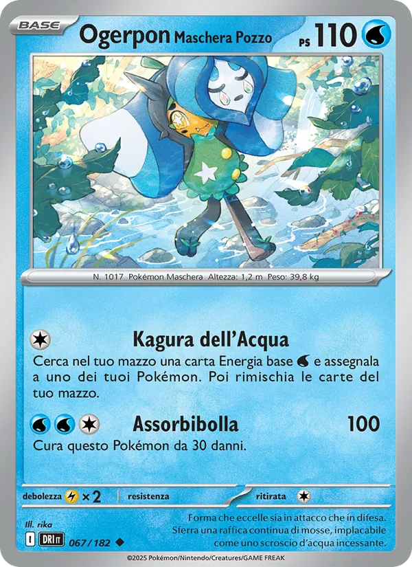 Ogerpon Maschera Pozzo Rivali Predestinati 067/182