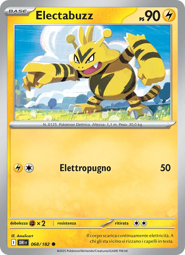Electabuzz Rivali Predestinati 068/182