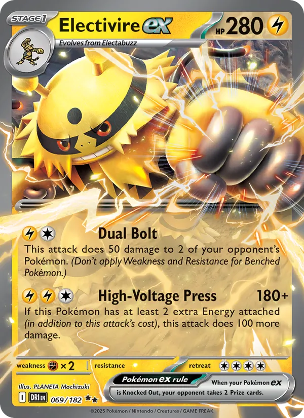 Electivire ex Destined Rivals 069/182