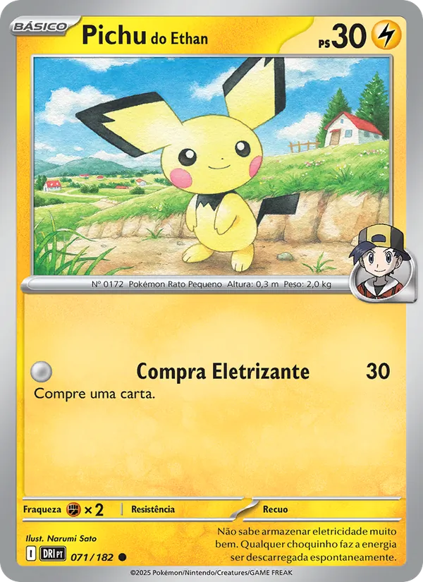 Pichu do Ethan Rivais Predestinados 071/182