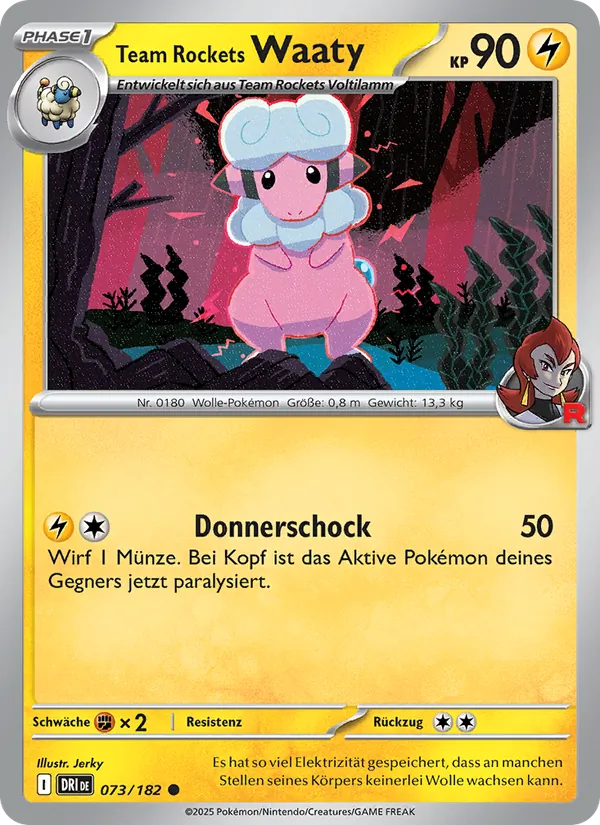 Team Rockets Waaty Ewige Rivalen 073/182