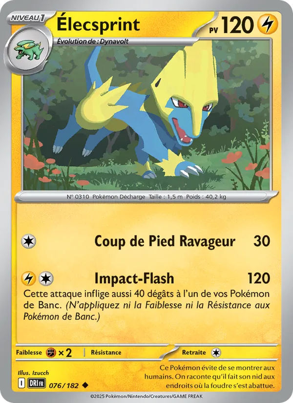 Élecsprint Rivalités Destinées 076/182