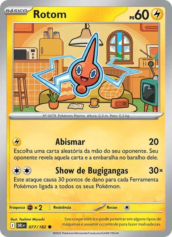 Rotom Rivais Predestinados 077/182