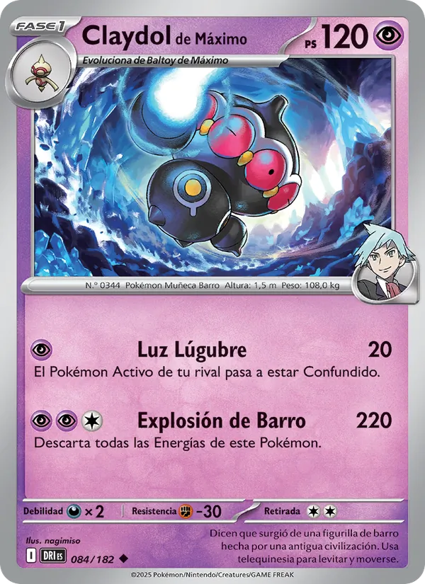 Claydol de Máximo Rivales Predestinados 084/182