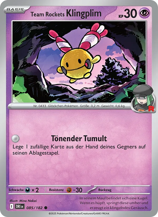 Team Rockets Klingplim Ewige Rivalen 085/182