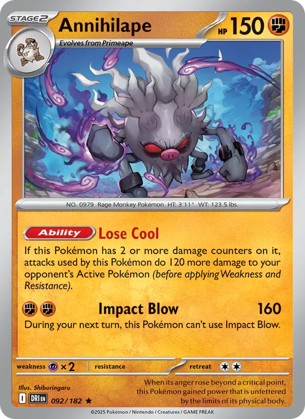 Annihilape Destined Rivals 092/182