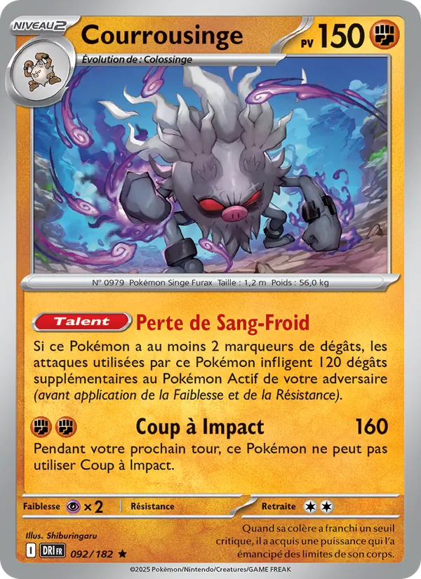 Courrousinge Rivalités Destinées 092/182
