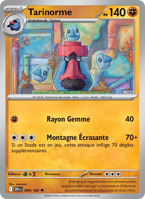 Tarinorme Rivalités Destinées 098/182