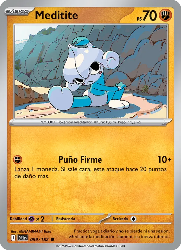 Meditite Rivales Predestinados 099/182