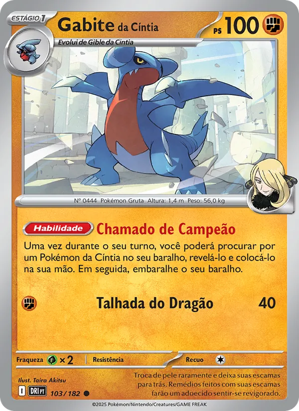 Gabite da Cíntia Rivais Predestinados 103/182