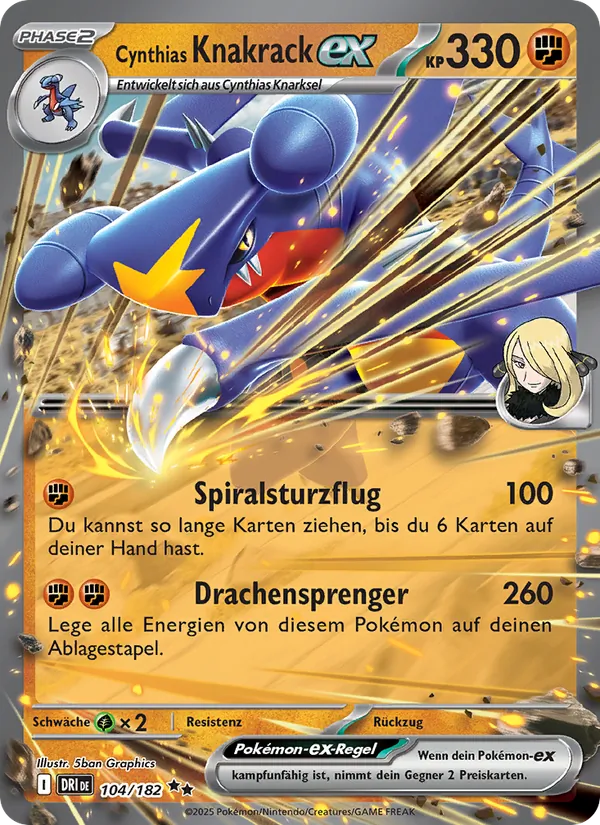 Cynthias Knakrack-ex Ewige Rivalen 104/182